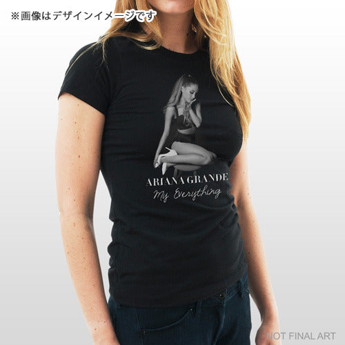 アリアナ・グランデ / マイ・エヴリシング～デラックス・エディション【スペシャル・セット】【レディース】【M】【レディースTシャツM】【CD】【+DVD】【+Tシャツ】