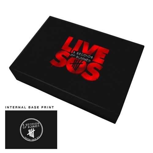 ファイヴ・セカンズ・オブ・サマー / LIVE SOS ALBUM BOX SET【ストア限定】【BOXセット】【Mサイズ】【CD】【+Tシャツ】【+ポスター】【+ラミネートパス】
