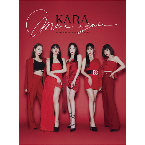 KARA / MOVE AGAIN – KARA 15TH ANNIVERSARY ALBUM [Japan Edition]【来日記念限定盤＋アクリルスタンド】【CD】【+Blu-ray】【+PHOTOBOOK】【+グッズ】