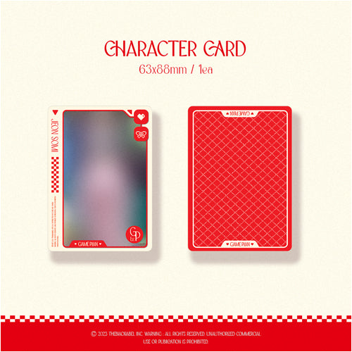 JEON SOMI / GAME PLAN【Photobook Red Version】【個別オンライン・トーク会抽選対象】【CD】