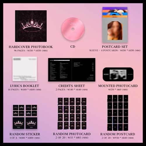 BLACKPINK / THE ALBUM【ver.4】【オフィシャルファンクラブ「BLINK JAPAN」会員限定＜BLACKPINK シェルポーチ＞付き】【CD】