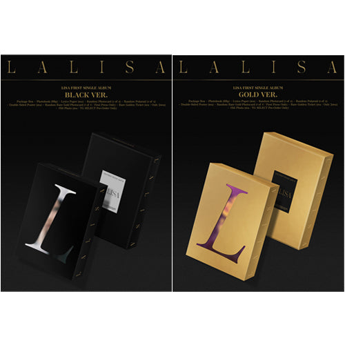 LISA from BLACKPINK / LALISA【2形態セット】【輸入盤】【CD MAXI】