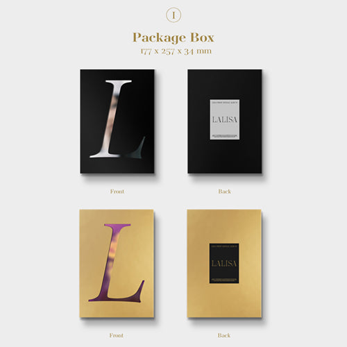 LISA from BLACKPINK / LALISA【2形態セット】【輸入盤】【CD MAXI】