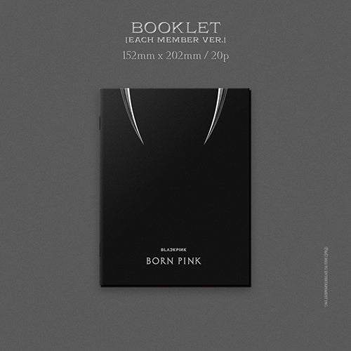 BLACKPINK / BORN PINK【DIGIPACK ver.】【4形態コンプリートセット】【CD】
