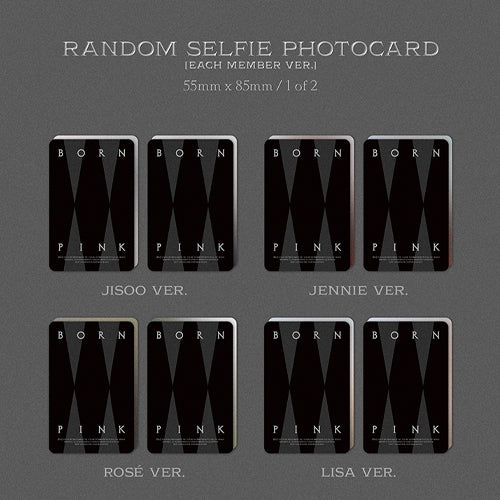 BLACKPINK / BORN PINK【DIGIPACK ver.】【4形態コンプリートセット】【CD】