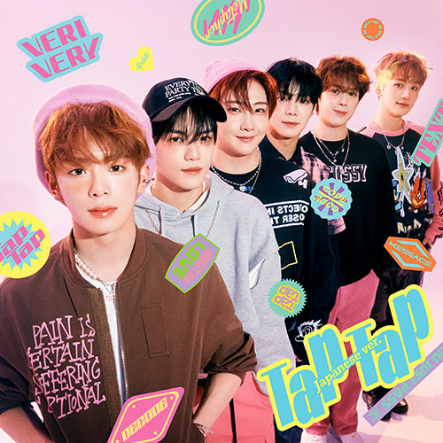 VERIVERY / Tap Tap (Japanese Ver.)【初回限定盤 (A Ver.)】【ファンクラブ会員限定特典付き】【CD MAXI】