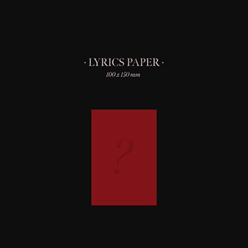 JISOO from BLACKPINK / JISOO FIRST SINGLE ALBUM [ME]【Red Ver.】【2次販売】【CD MAXI】