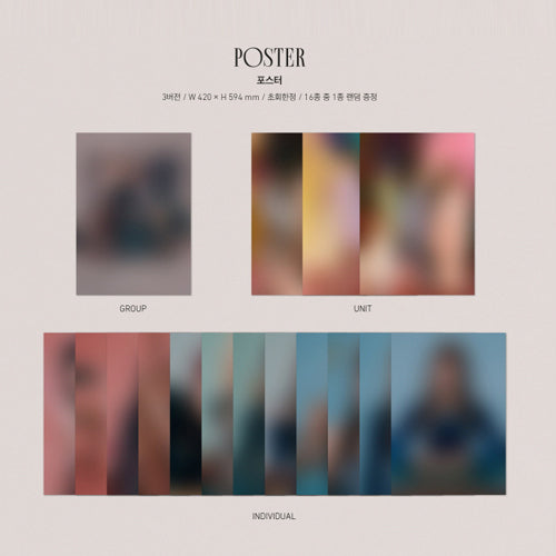 IZ*ONE / BLOOM*IZ【輸入盤】【3形態セット】【CD】