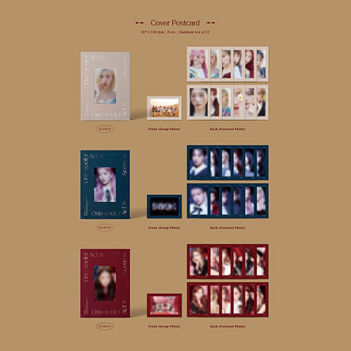 IZ*ONE / One-reeler Act IV【3形態セット】【輸入盤】【CD】