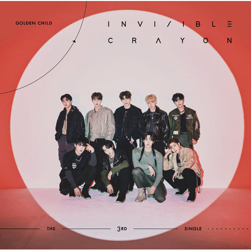 Golden Child / Invisible Crayon【通常盤・初回プレス】【Goldenness Japan会員限定特典付き】【CD MAXI】