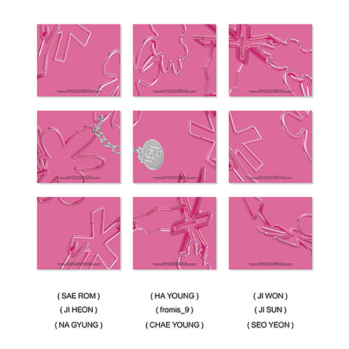 fromis_9 / Unlock My World(Compact ver.)【9形態セット】【CD】