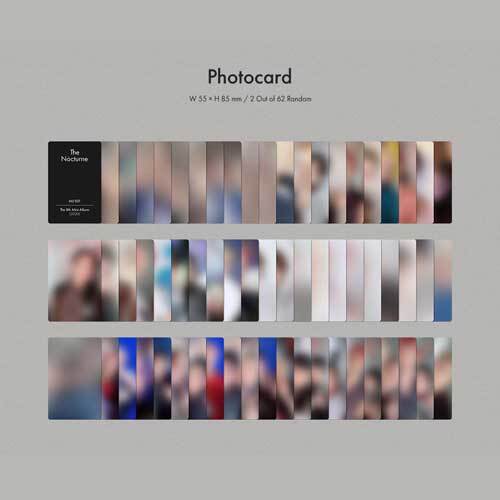 NU'EST / The Nocturne【4形態セット】【UNIVERSAL MUSIC STORE 限定特典＜Bコース＞：直筆サイン入りフォトカード1枚（メンバー5人ランダム）付き】【CD】