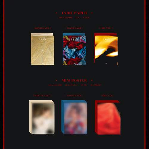 (G)I-DLE / I burn【Winter Ver.】【CD】