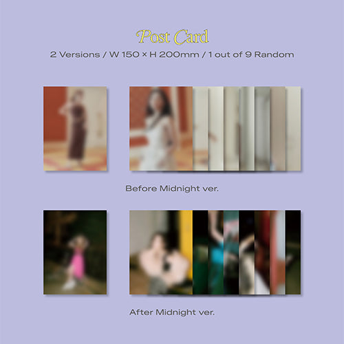 fromis_9 / Midnight Guest【2形態セット】【Aコース：メンバー直筆サイン入り撮り下ろし生写真付き】【輸入盤】【CD】