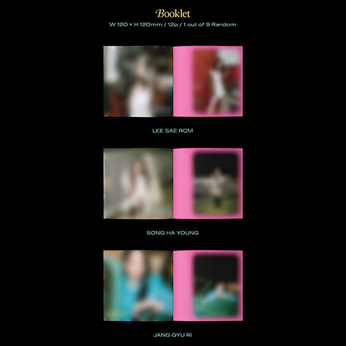 fromis_9 / Midnight Guest【Jewel case ver.】【9形態セット】【輸入盤】【CD】