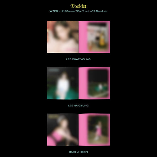 fromis_9 / Midnight Guest【Jewel case ver.】【9形態セット】【輸入盤】【CD】