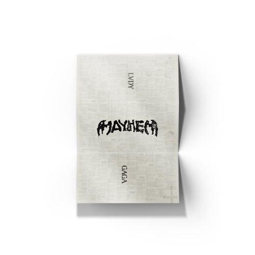 レディー・ガガ / MAYHEM【輸入盤】【2LP】【UNIVERSAL MUSIC STORE限定盤】【002 Silver Vinyl with Exclusive Cover、Poster and Exclusive Track】【サイン入りアートカード特典付き】【アナログ】