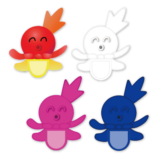 粗品 / 「粗品の音楽2」ハゲタコエビフライくんスマホフィギュア ガチャ販売分４種コンプリートセット