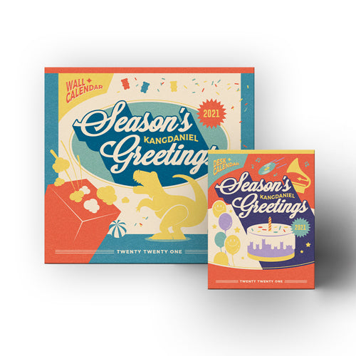 KANG DANIEL（カン・ダニエル） / KANGDANIEL SEASON'S GREETINGS 2021 (DESK CALENDAR VER.+WALL CALENDAR VER.)
