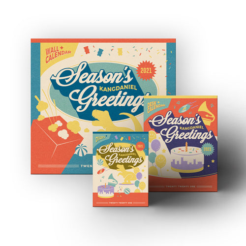 KANG DANIEL（カン・ダニエル） / KANGDANIEL SEASON'S GREETINGS 2021 (DESK CALENDAR VER.+WALL CALENDAR VER.+DIARY VER.)