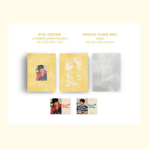 KANG DANIEL（カン・ダニエル） / KANGDANIEL SEASON'S GREETINGS 2021 (DESK CALENDAR VER.+WALL CALENDAR VER.+DIARY VER.)