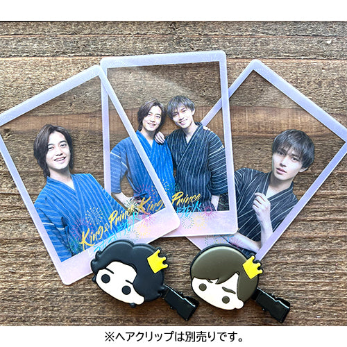 King & Prince / King & Princeとうちあげ花火 / クリアカード 3枚組【オンライン販売 第3期】