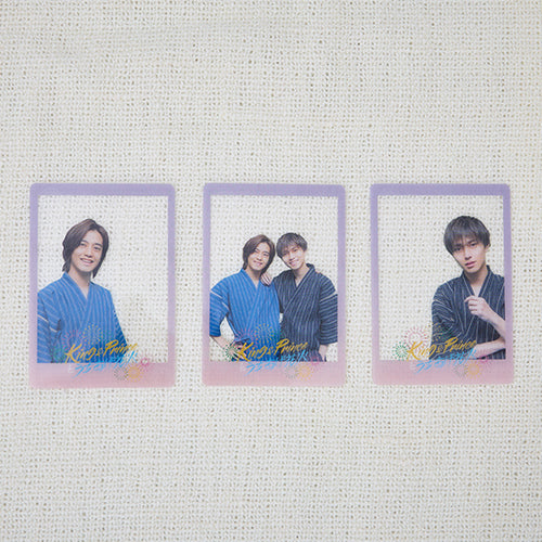 King & Prince / King & Princeとうちあげ花火 / クリアカード 3枚組【オンライン販売 第3期】