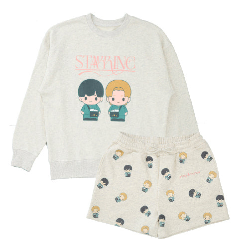 King & Prince / ルームウェア スウェット＆ショートパンツセット【King & Prince POP-UP STORE 2026 STARRING】【オンライン販売第二弾】