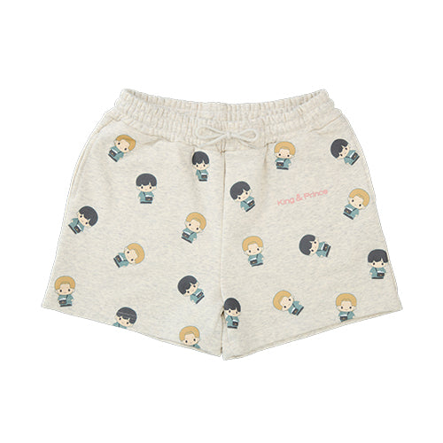 King & Prince / ルームウェア スウェット＆ショートパンツセット【King & Prince POP-UP STORE 2026 STARRING】【オンライン販売第二弾】