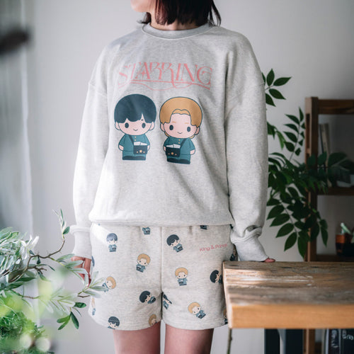 King & Prince / ルームウェア スウェット＆ショートパンツセット【King & Prince POP-UP STORE 2026 STARRING】【オンライン販売第二弾】