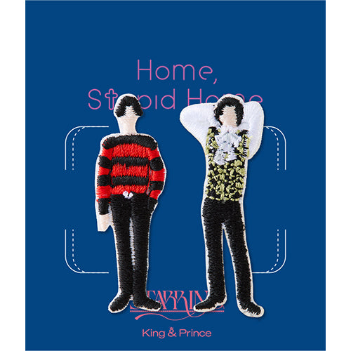King & Prince / ワッペンシール　Home, Stupid Home【King & Prince POP-UP STORE 2026 STARRING】【オンライン販売第二弾】
