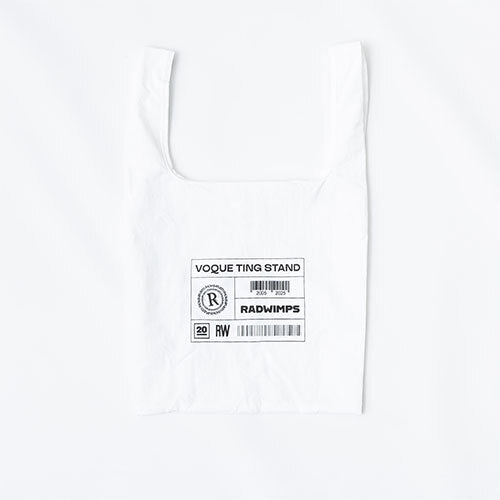 RADWIMPS / ＜受注販売②＞20th Anniversary 特別展「私たちはまだRADWIMPSを知らない」 VOQUE TING STAND エコバッグ