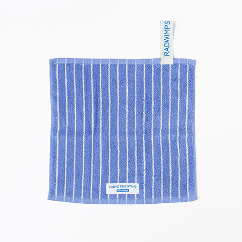 RADWIMPS / ＜受注販売②＞20th Anniversary 特別展「私たちはまだRADWIMPSを知らない」 VOQUE TING STAND ハンドタオル【BLUE】