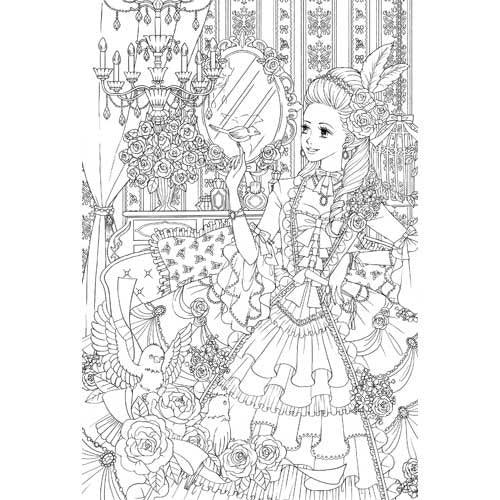 ヴァリアス・アーティスト / ぜったいキレイに仕上がる塗り絵 ビューティフル・ドレス ～世界の美しい服24着～