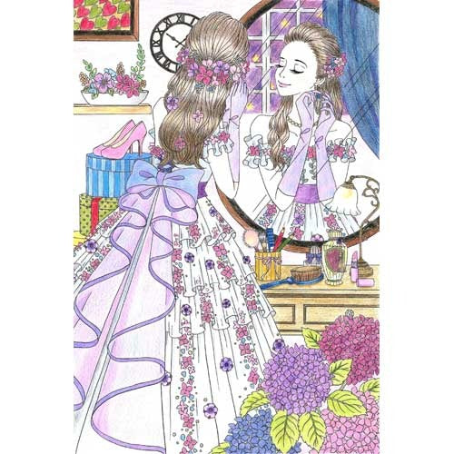 ヴァリアス・アーティスト / ぜったいキレイに仕上がる塗り絵 ビューティフル・ドレス ～世界の美しい服24着～