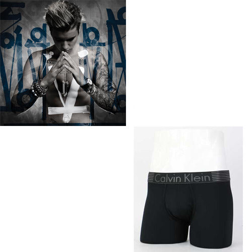 ジャスティン・ビーバー / パーパス～デラックス・エディション+カルバン・クライン・パンツ【Sサイズ/Mサイズ】【+DVD】