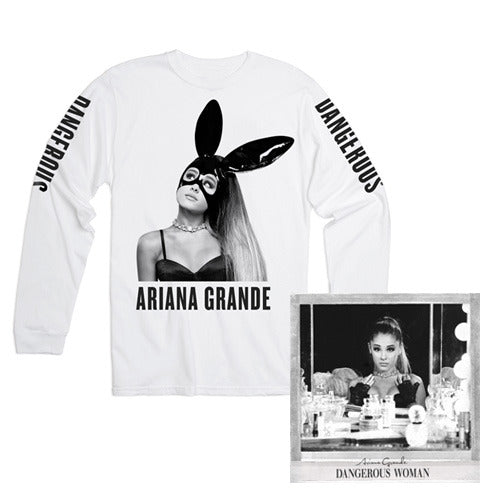 アリアナ・グランデ / デンジャラス・ウーマン ～デラックス・エディション+Dangerous Long Sleeve Tee【CD】【+DVD】【+ロング・スリーヴTシャツ】