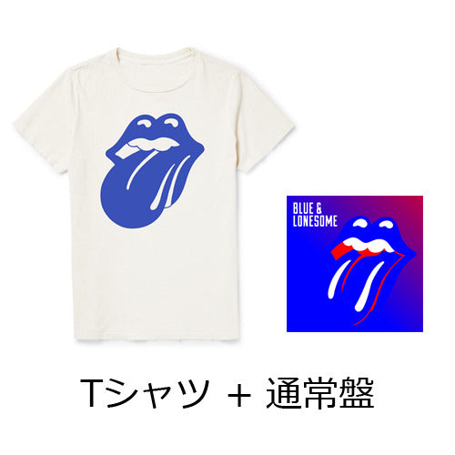 ザ・ローリング・ストーンズ / ブルー＆ロンサム + Blue & Lonesome Tee White【CD】【SHM-CD】【+Tシャツ】