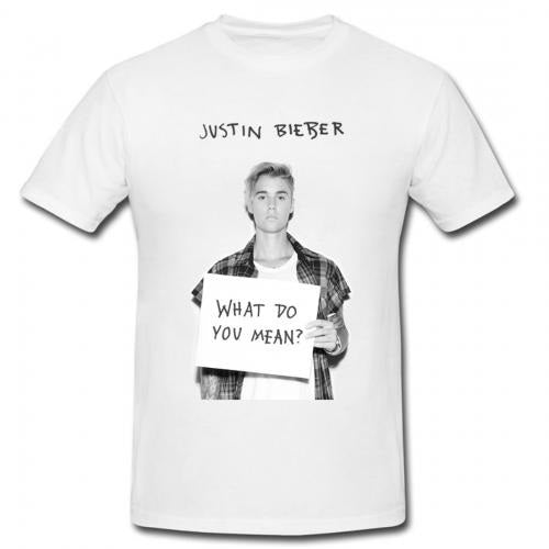 ジャスティン・ビーバー / Justin Bieber WDYM Tee