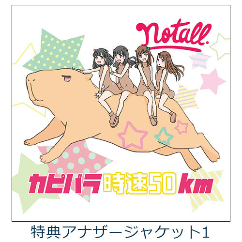 notall / カピバラ時速50km / 君にDA-DA-DAN【TYPE-A】【特典アナザージャケット付き】【CD MAXI】