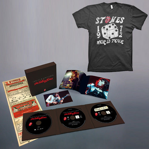 ザ・ローリング・ストーンズ / レディース＆ジェントルメン + 1972 World Tour Tee【デラックス・エディション】【CD】【SHM-CD】【+Blu-ray】【+Tシャツ】