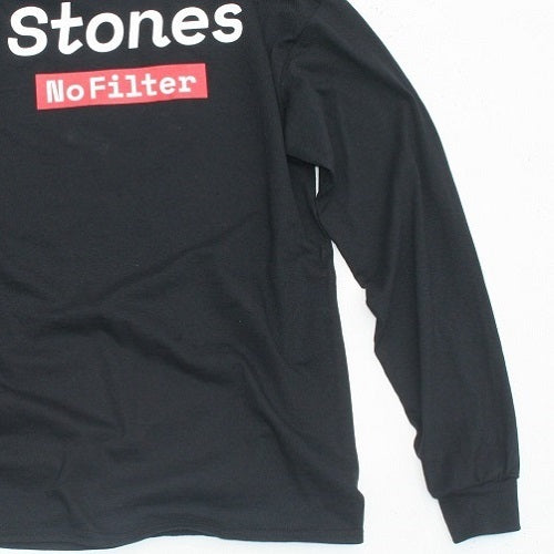 ザ・ローリング・ストーンズ / The Rolling Stones No Filter Tongue Flags LS Tee【Tシャツ】【黒】【S/M/L/XL】