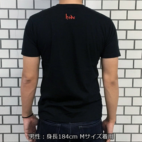 hide / 「HIDE YOUR FACE」ジャケットTシャツ【UNIVERSAL MUSIC STORE限定】【完全受注生産】