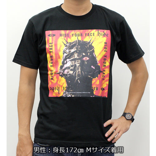 hide / 「HIDE YOUR FACE」ジャケットTシャツ【UNIVERSAL MUSIC STORE