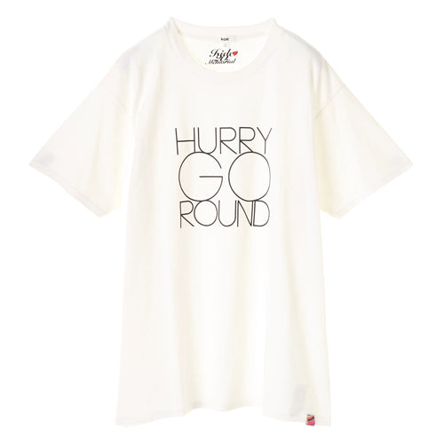 hide / ロゴプリントTシャツ (T-Shirts / White)