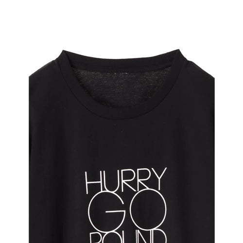 hide / ロゴプリントTシャツ (T-Shirts / Black)