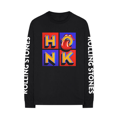 ザ・ローリング・ストーンズ / HONK Album Art Long Sleeved Tee Black