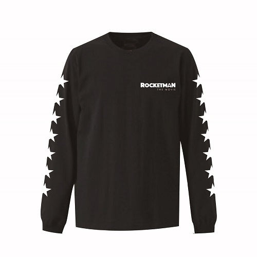 エルトン・ジョン / Rocketman The Movie Logo L/S Tee (T-shirt / Black)