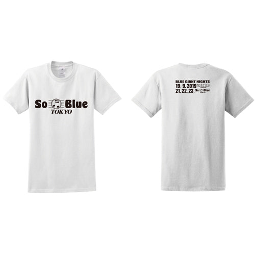 ヴァリアス・アーティスト / BLUE GIANT NIGHTS 2019 × MIHARA YASUHIRO Tシャツ【White】