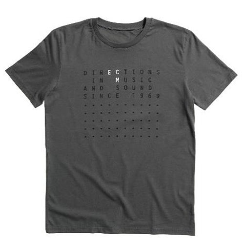 ECM / ディレクションズ・イン・ミュージック Tシャツ【グレー】